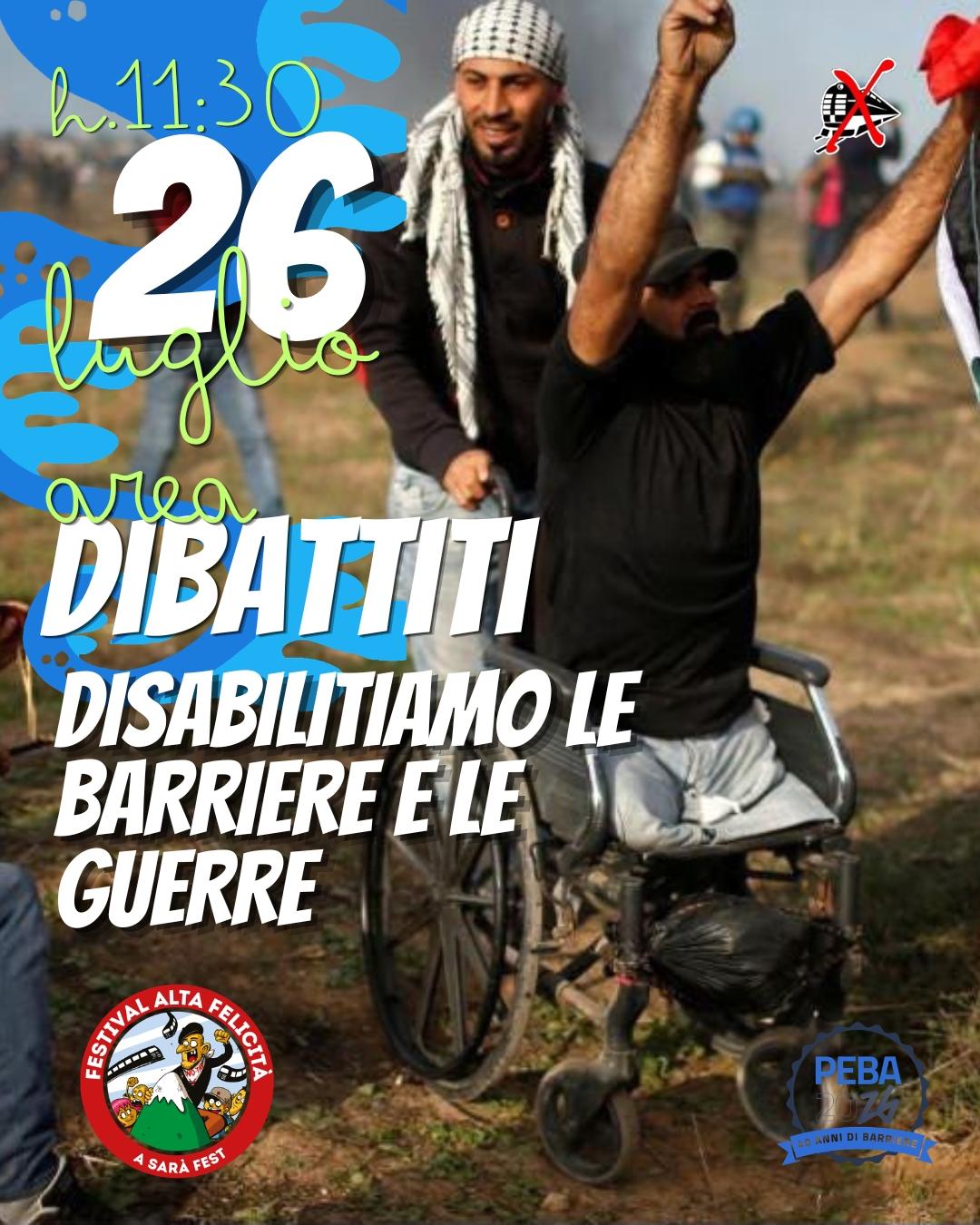 “Guerra, disabilità e solidarietà”