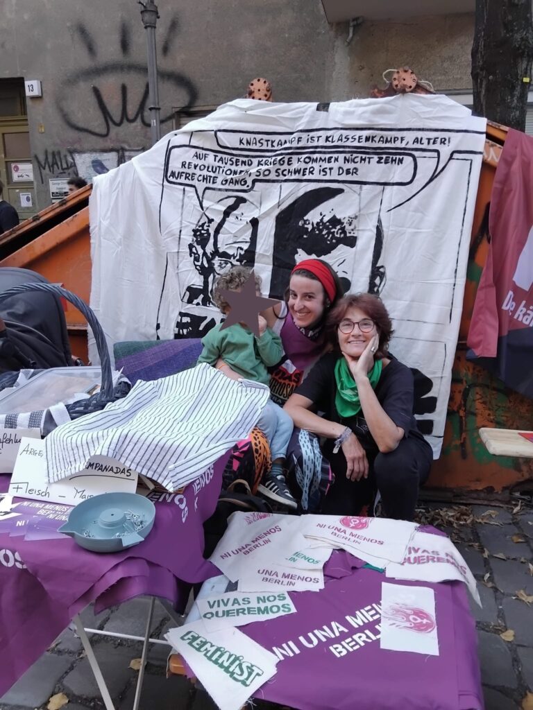 Ni Una Menos Berlín en el Weisestraßenfest 2025