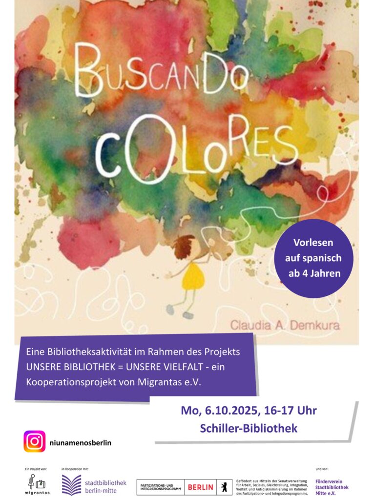 Taller de lectura y arte para infancias: “Buscando Colores”