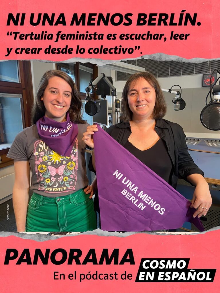 Ni Una Menos Berlín en COSMO en español:      entrevista con Alejandra López