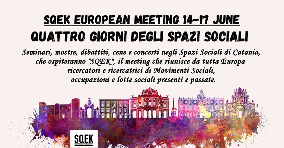 SqEK Meeting – 4giorni – SpaziSociali – Catania