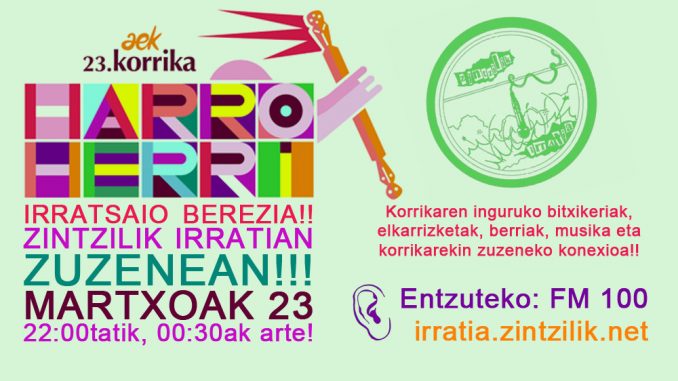 23. korrika irratsaio berezia